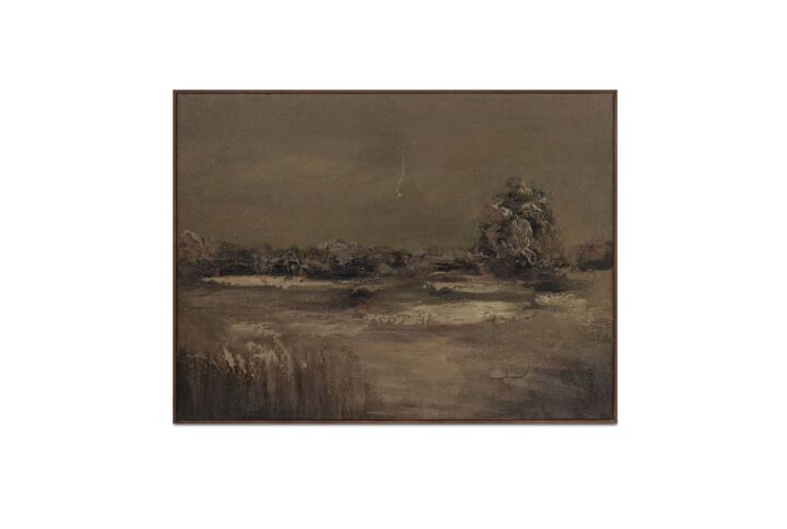 The Ode framed painting is a lyrical celebration of the countryside