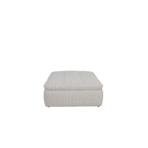 The Lino ottoman adds vintage charm reimagined for modern sophistication. Inspired by 1970s modernist design