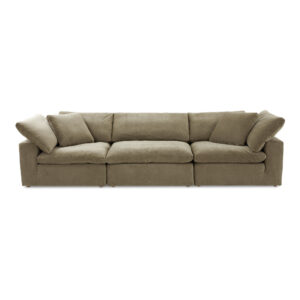 The Clay modular sofa is upholstered with our Performance Technology Fabric
