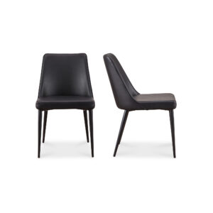 Dig into simplicity with the Lula dining chair. Sleek