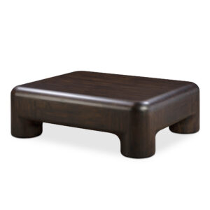 the Rowan coffee table draws inspiration from the whimsical days of childhood with its robust