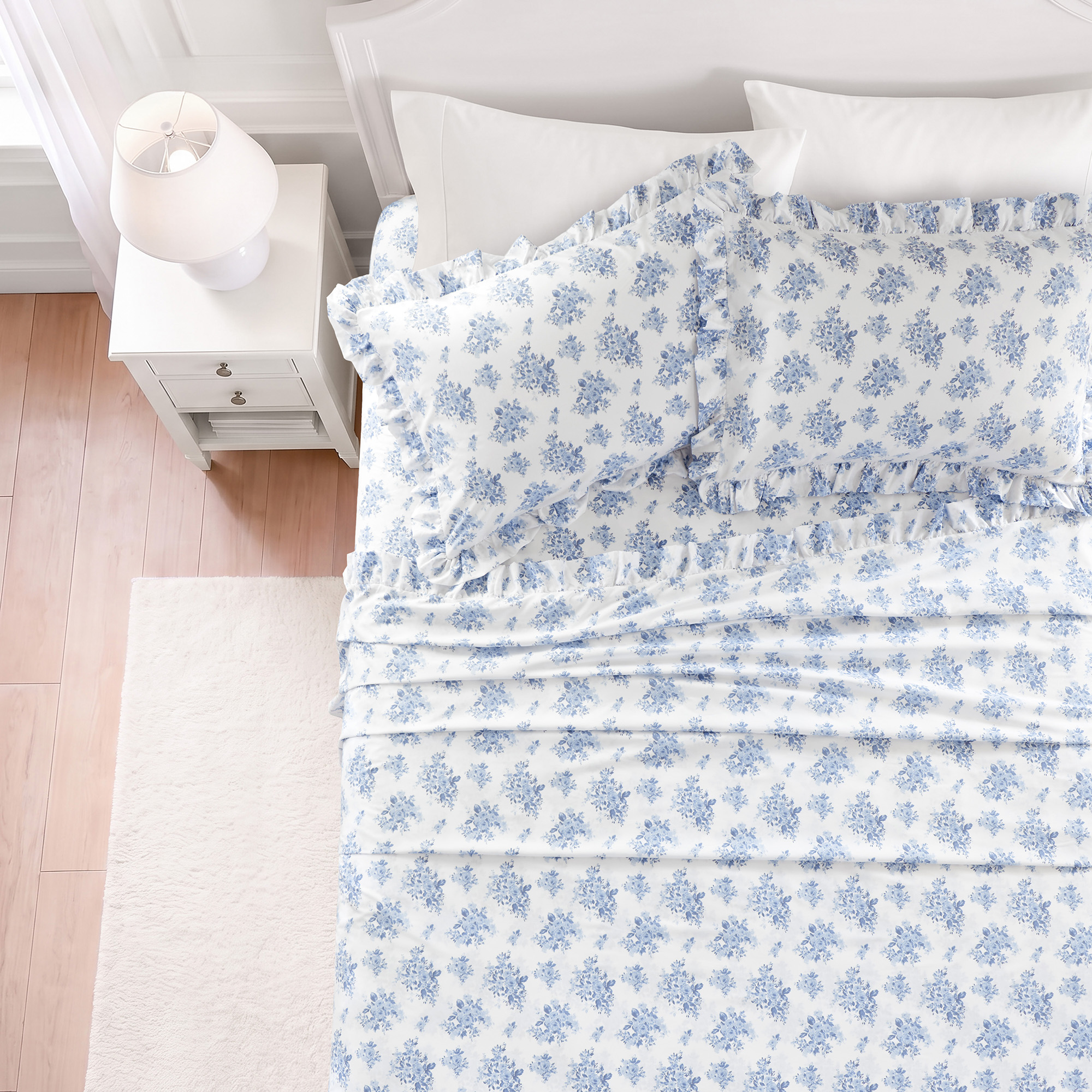 Microfiber Ruffle Sheets