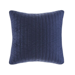 Camila Cotton Quilted Euro Sham from INK+IVY in  Navy. Camila Cotton Quilted Euro Sham from INK+IVY in  Navy. Camila Cotton Quilted Euro Sham from INK+IVY in  Navy. Camila Cotton Quilted Euro Sham from INK+IVY in  Navy. Camila Cotton Quilted Euro Sham from INK+IVY in  Navy.
