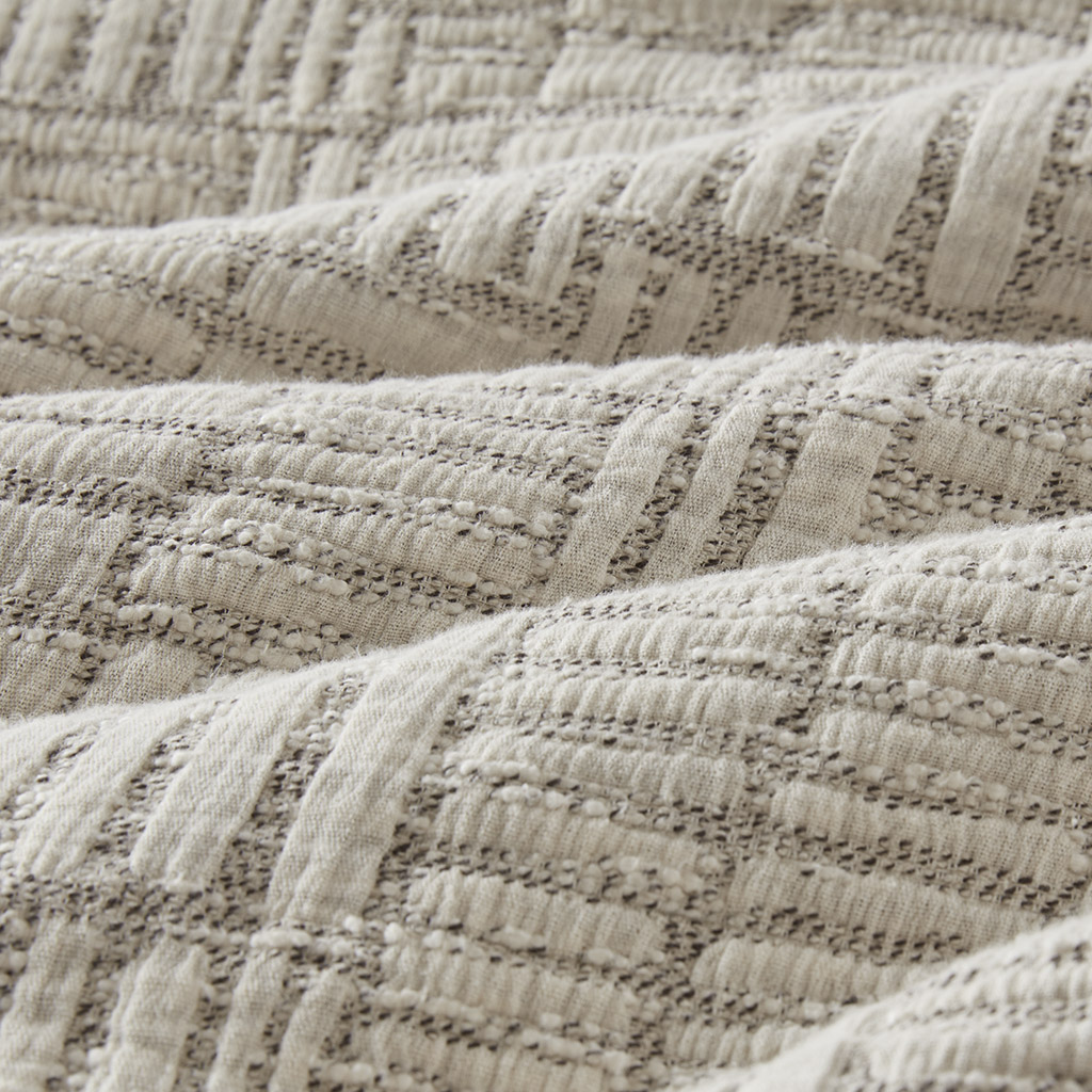 Harper Oversized Cotton Matelasse Comforter Set