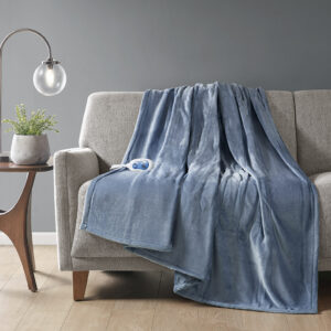 Plush Heated Throw from Beautyrest in Sapphire Blue. Plush Heated Throw from Beautyrest in Sapphire Blue. Plush Heated Throw from Beautyrest in Sapphire Blue. Plush Heated Throw from Beautyrest in Sapphire Blue. Plush Heated Throw from Beautyrest in Sapphire Blue.
