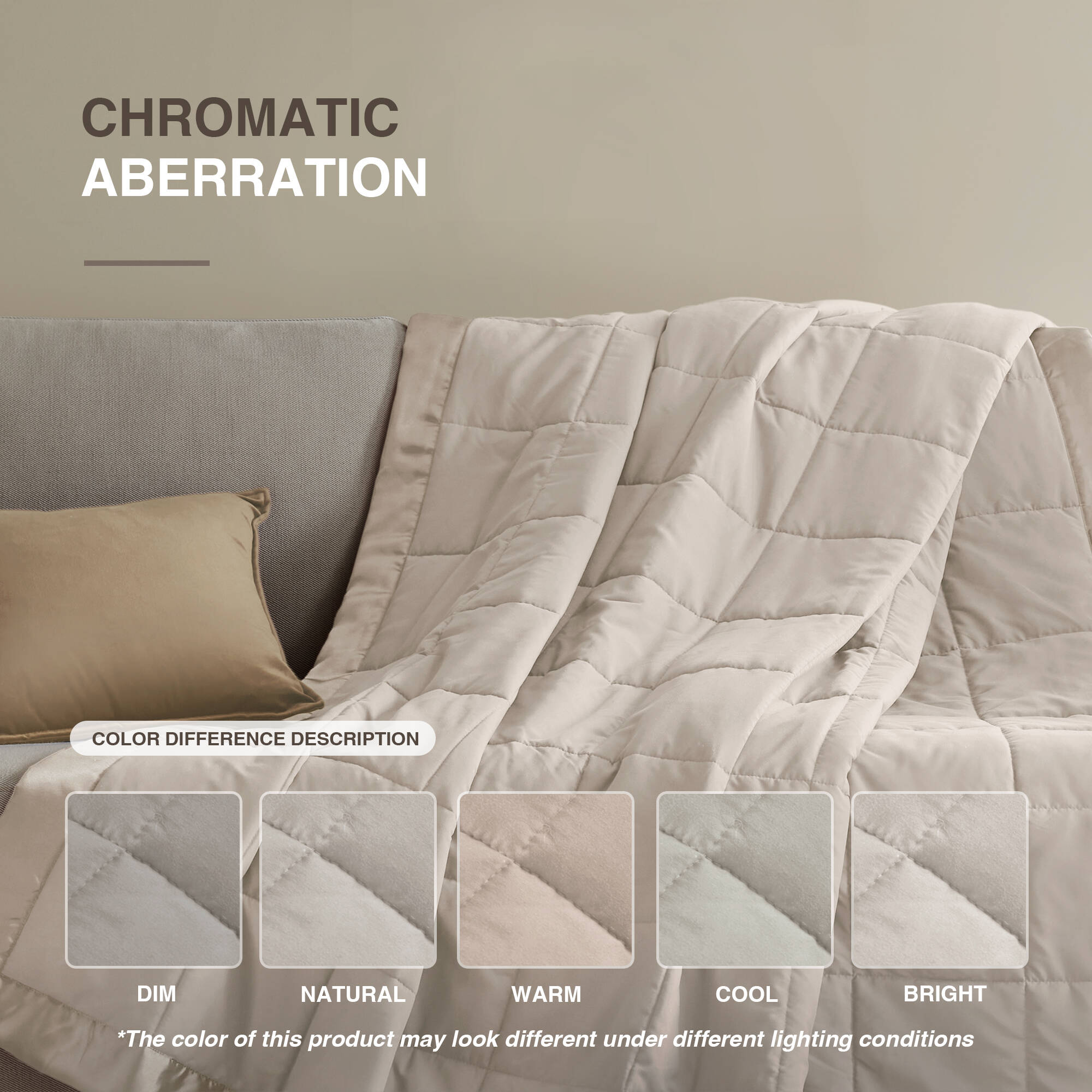Windom Lightweight Down Alternative Blanket with Satin Trim