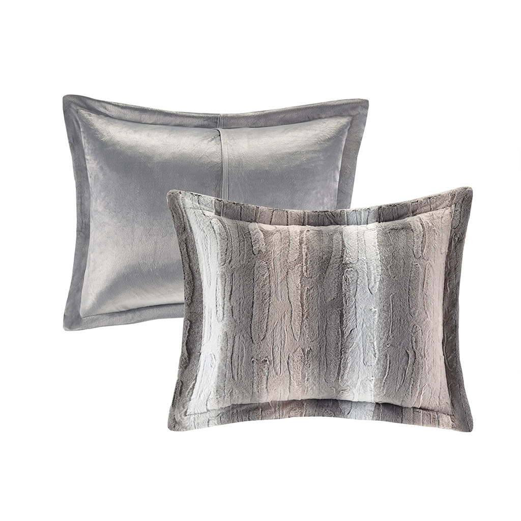 Zuri Faux Fur Comforter Set