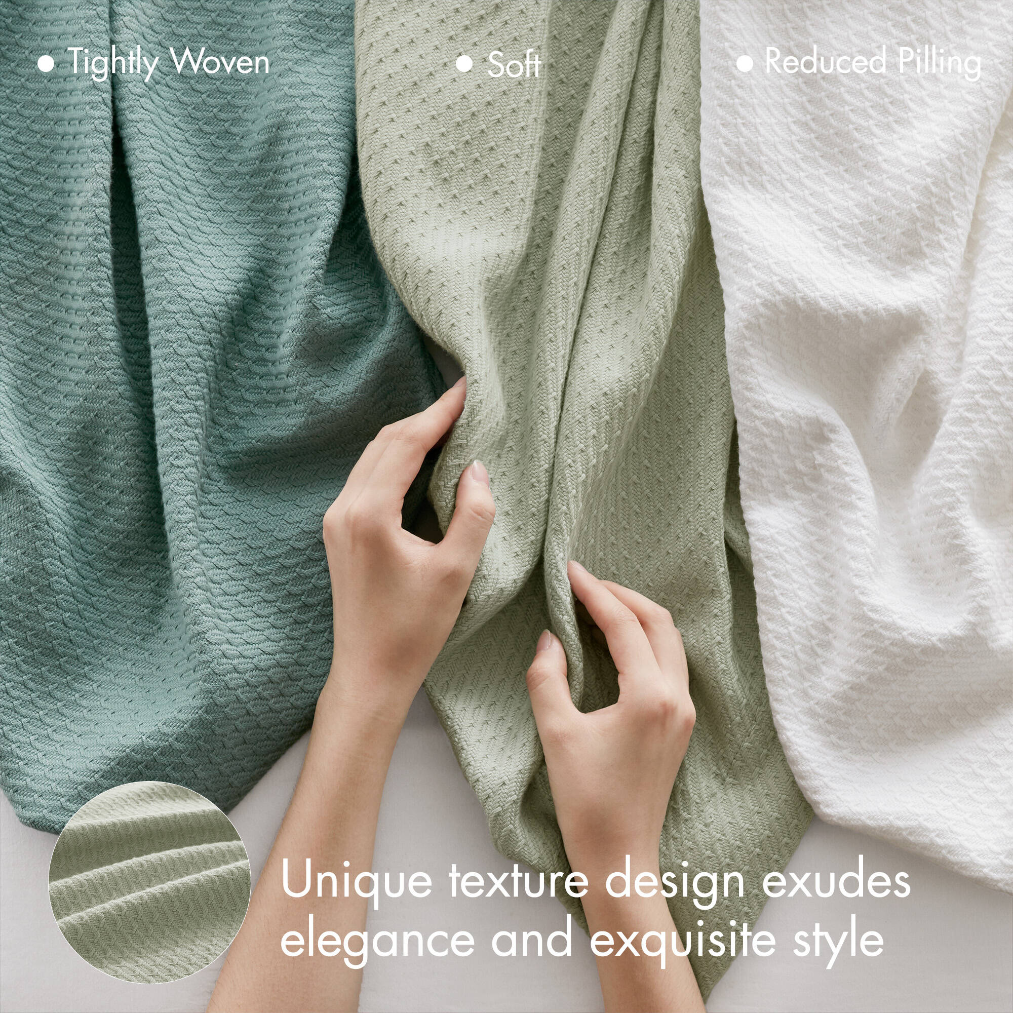 100% Certified Egyptian Cotton Blanket