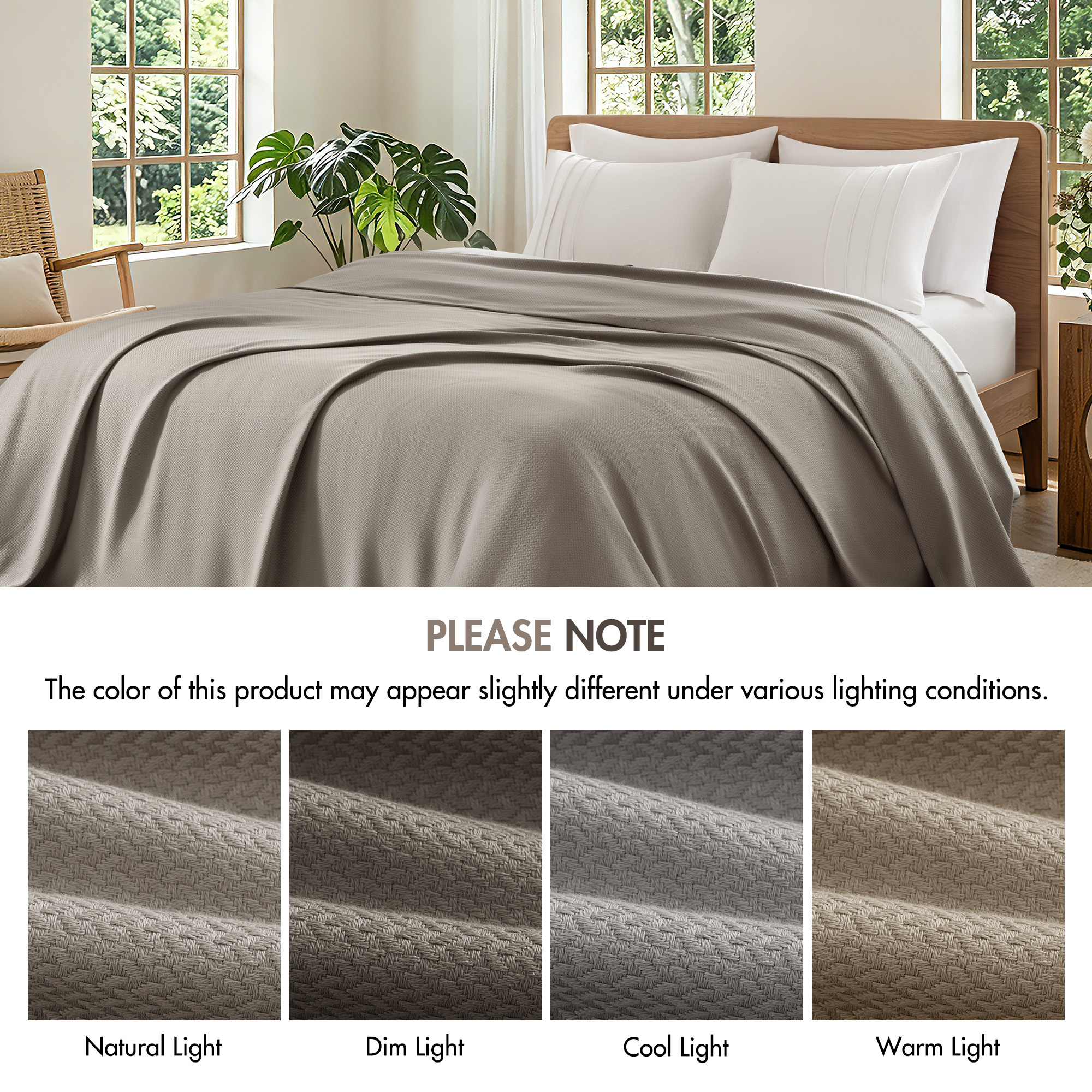 100% Certified Egyptian Cotton Blanket