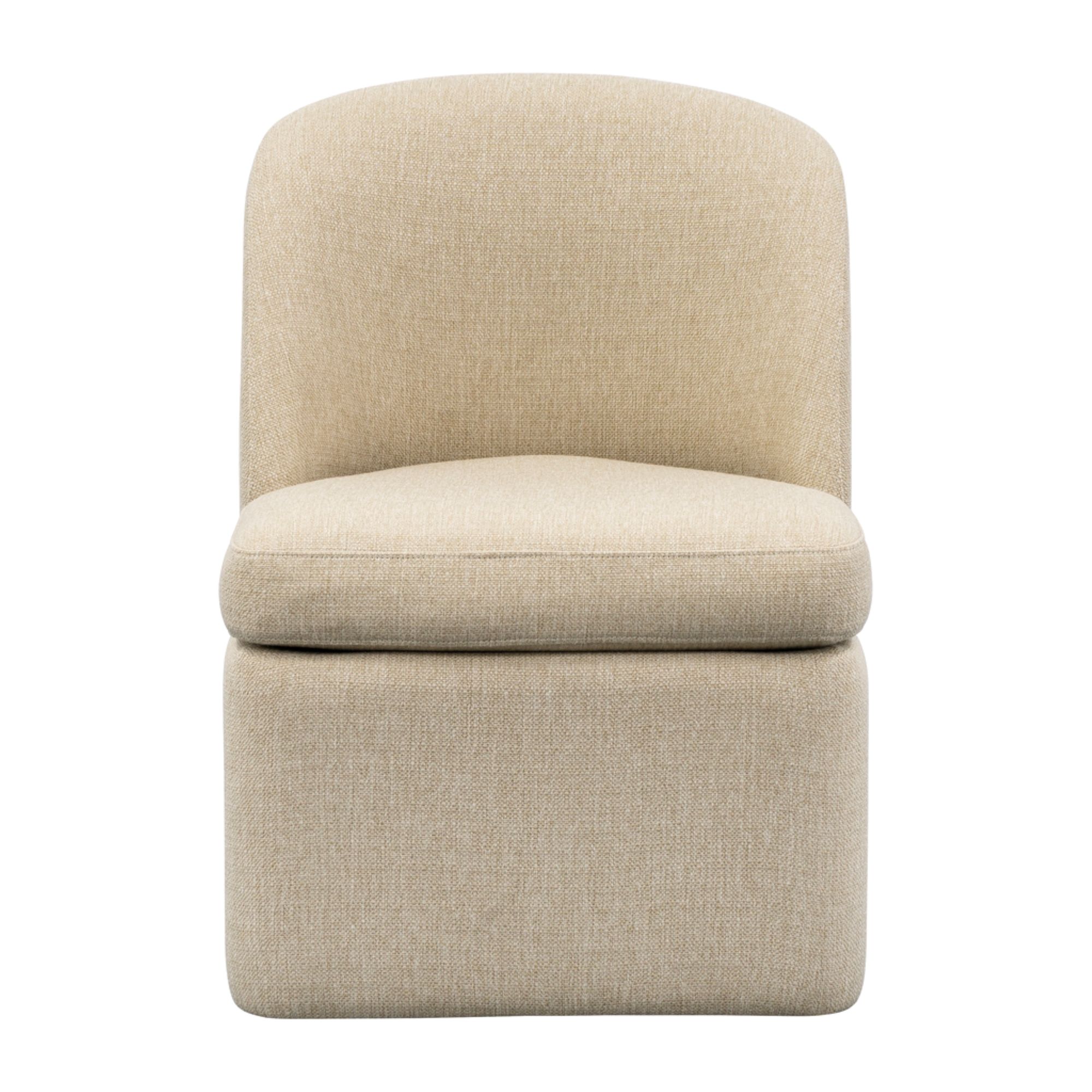 Lyra Dining Chair with castors