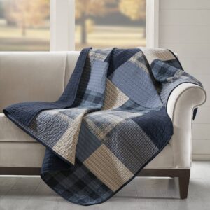 Winter Hills Quilted Throw from Woolrich in Blue. Winter Hills Quilted Throw from Woolrich in Blue. Winter Hills Quilted Throw from Woolrich in Blue. Winter Hills Quilted Throw from Woolrich in Blue. Winter Hills Quilted Throw from Woolrich in Blue.