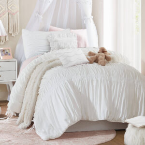 Ella Comforter Set from Intelligent Design in  White. Ella Comforter Set from Intelligent Design in  White. Ella Comforter Set from Intelligent Design in  White. Ella Comforter Set from Intelligent Design in  White. Ella Comforter Set from Intelligent Design in  White.