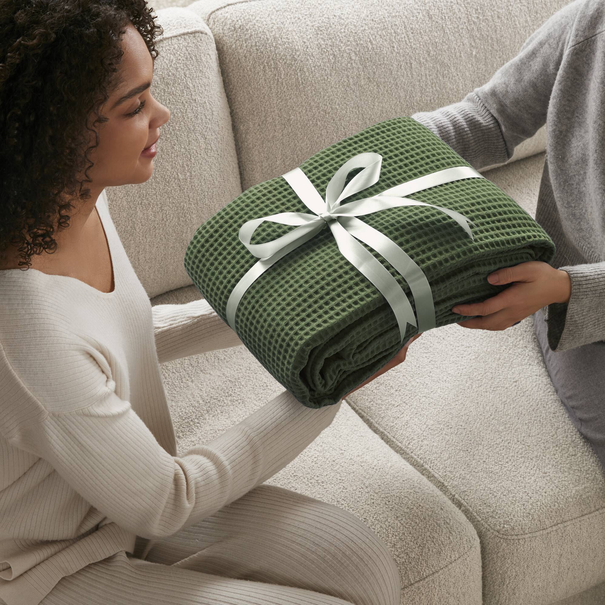 Waffle Weave Cotton Blanket