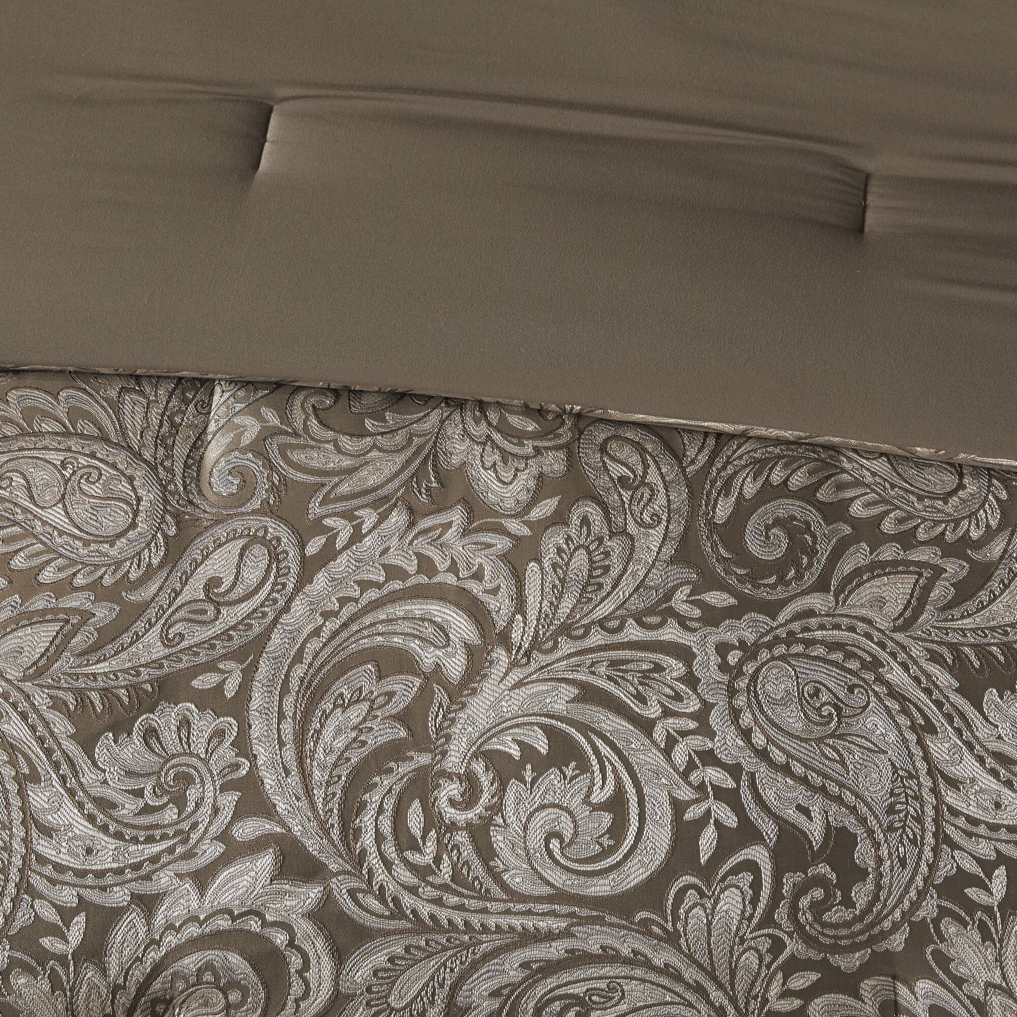Aubrey 12 Piece Comforter Set with Cotton Bed Sheets