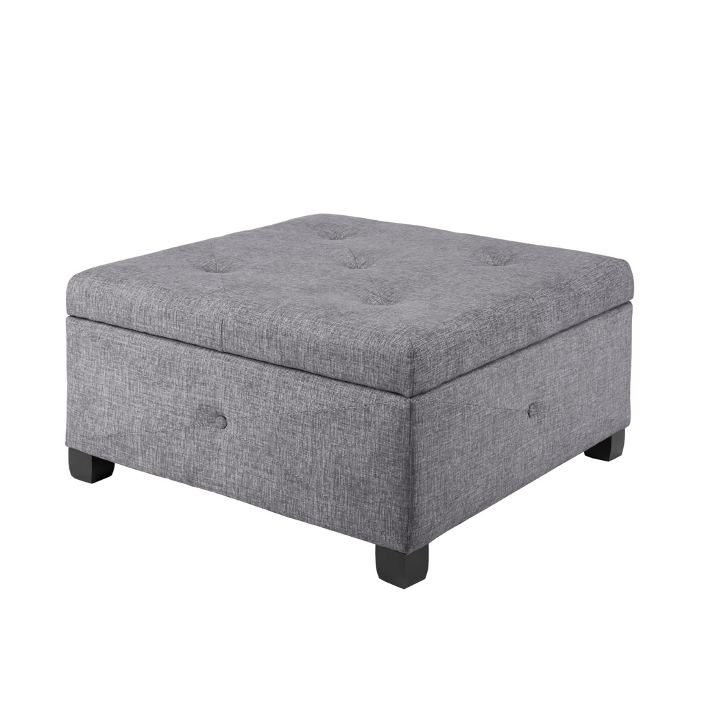Della Soft Close Storage Ottoman