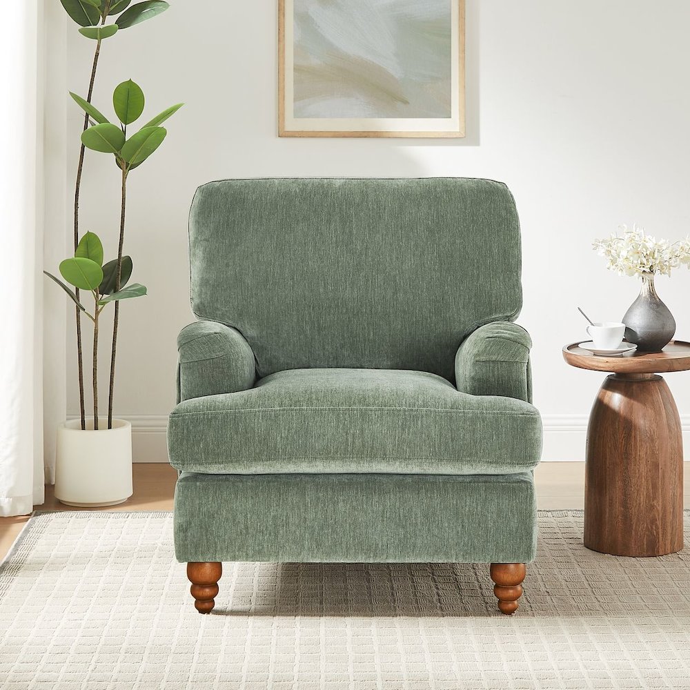 Clarendon Arm Chair – Heathered Sage