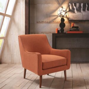 Oxford Mid-Century Accent Chair from Madison Park in  Burnt Orange. Oxford Mid-Century Accent Chair from Madison Park in  Burnt Orange. Oxford Mid-Century Accent Chair from Madison Park in  Burnt Orange. Oxford Mid-Century Accent Chair from Madison Park in  Burnt Orange. Oxford Mid-Century Accent Chair from Madison Park in  Burnt Orange.