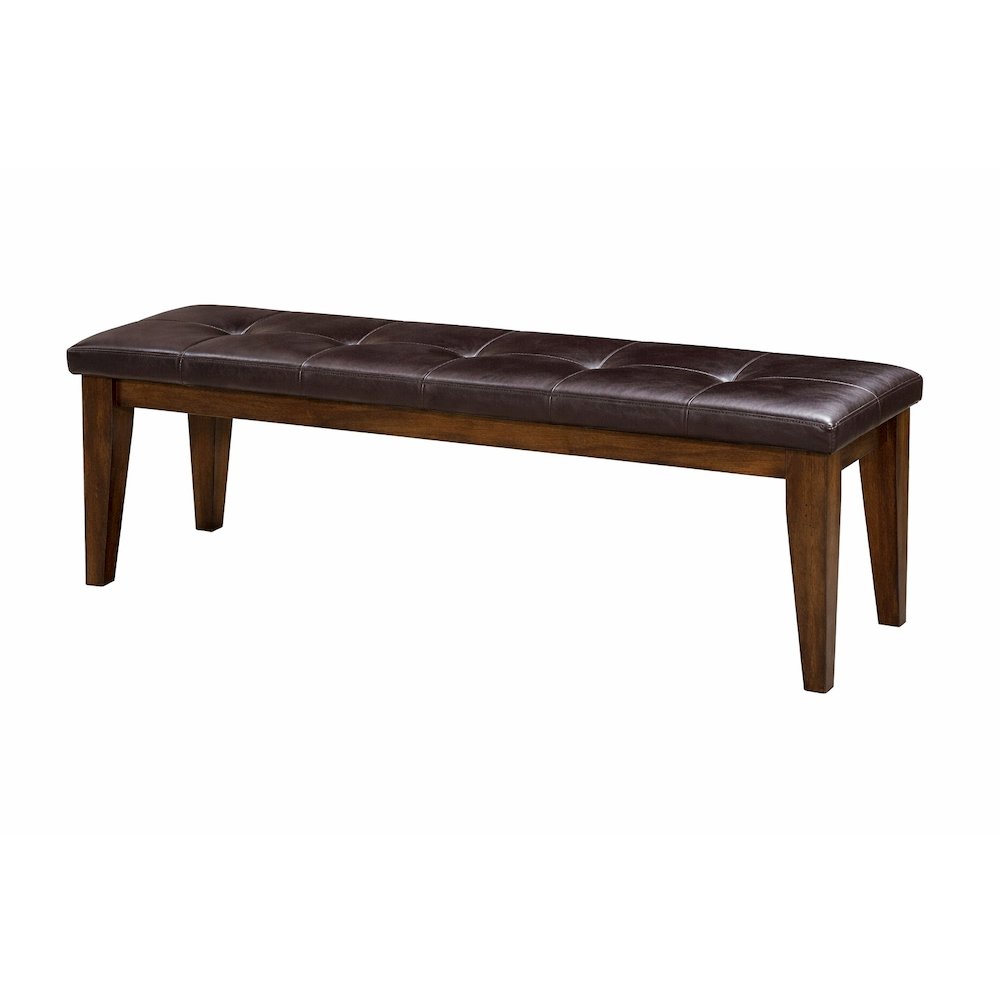 50″ Bench w/Cushion in Raisin