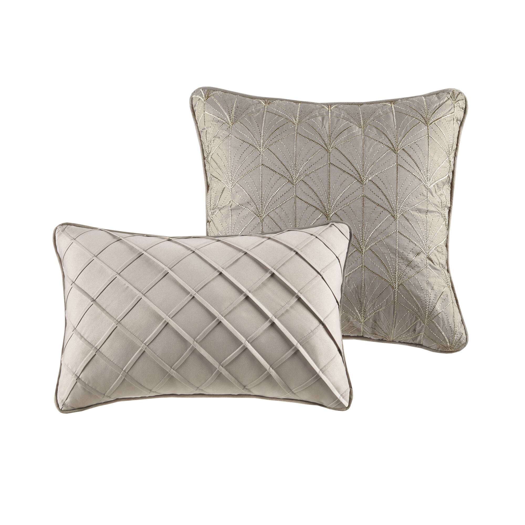 Emilia 12 Piece Jacquard Comforter Set with Bed Sheets