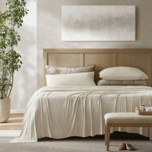 Cooling Stretch Jersey Sheet Set from Harbor House in  Ivory. Cooling Stretch Jersey Sheet Set from Harbor House in  Ivory. Cooling Stretch Jersey Sheet Set from Harbor House in  Ivory. Cooling Stretch Jersey Sheet Set from Harbor House in  Ivory. Cooling Stretch Jersey Sheet Set from Harbor House in  Ivory.