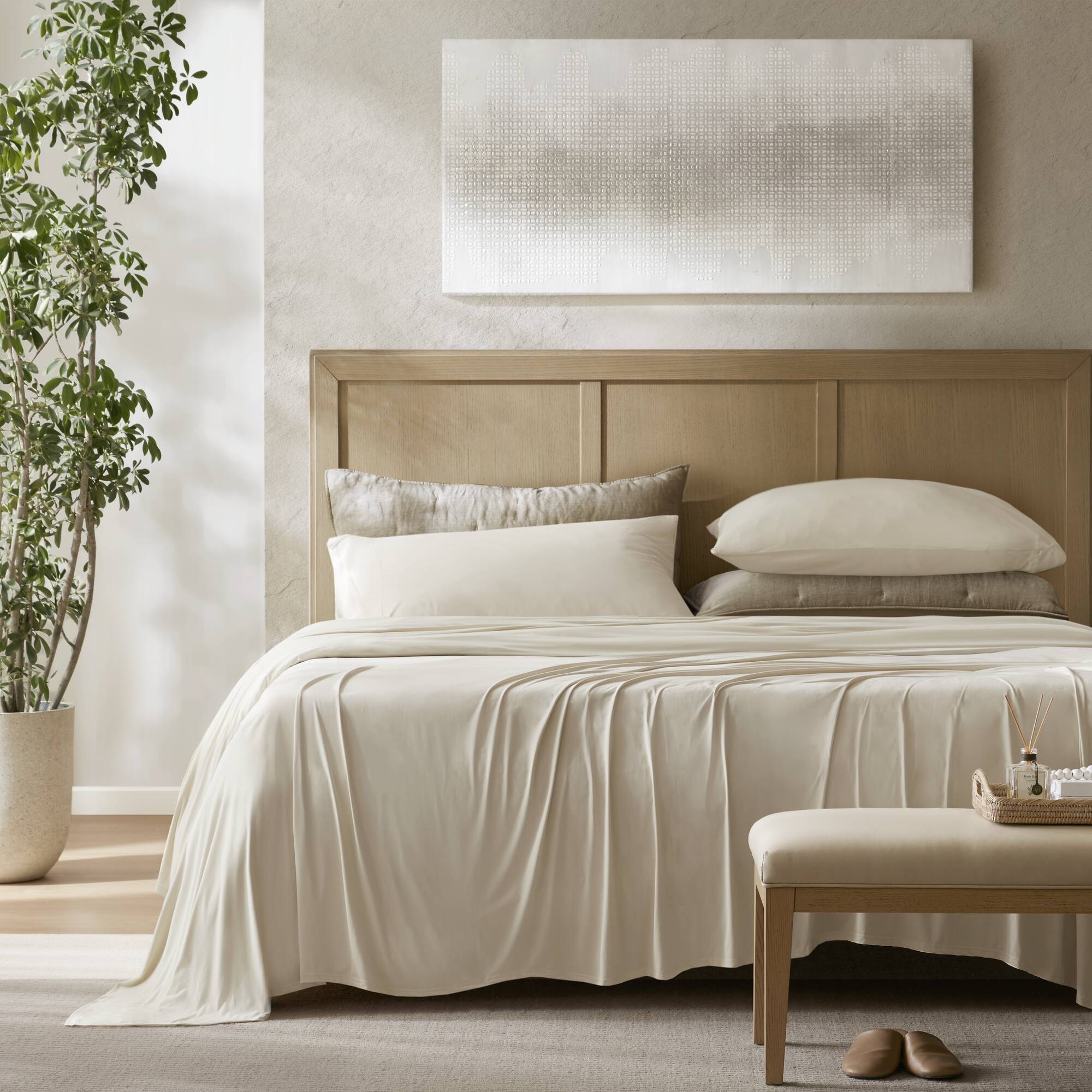 Cooling Stretch Jersey Sheet Set
