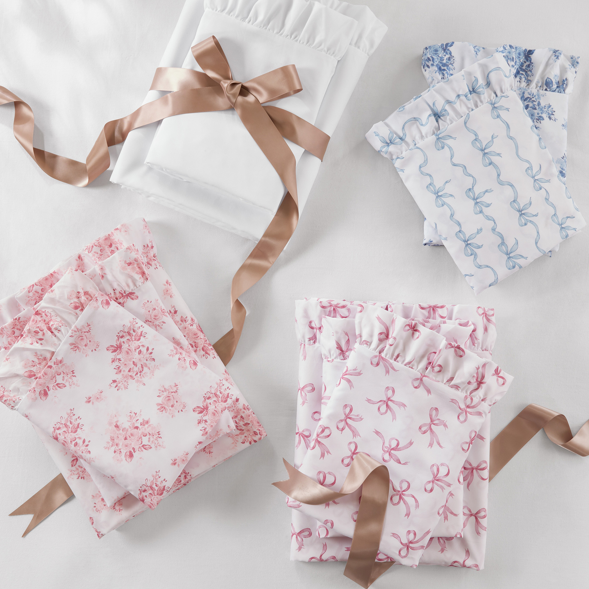 Microfiber Ruffle Sheets