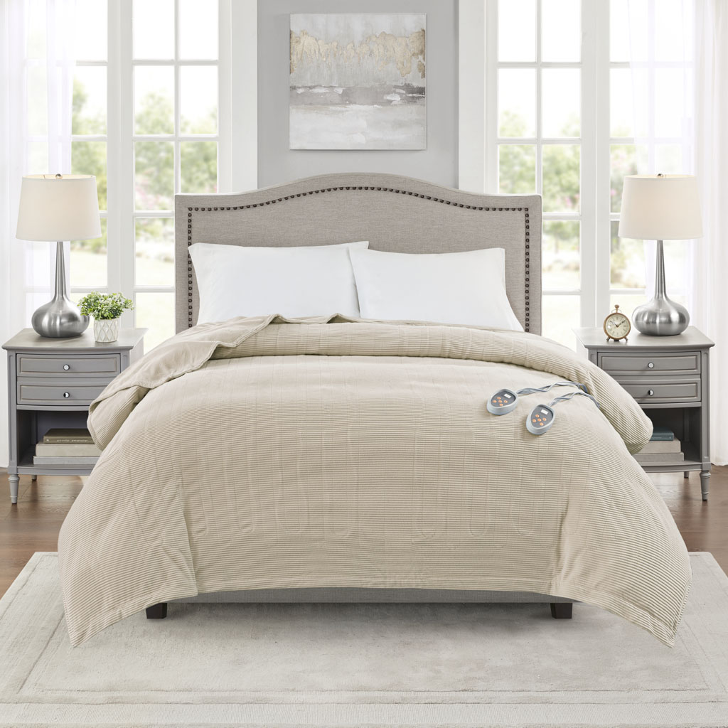 Electric Micro Fleece Heated Blanket