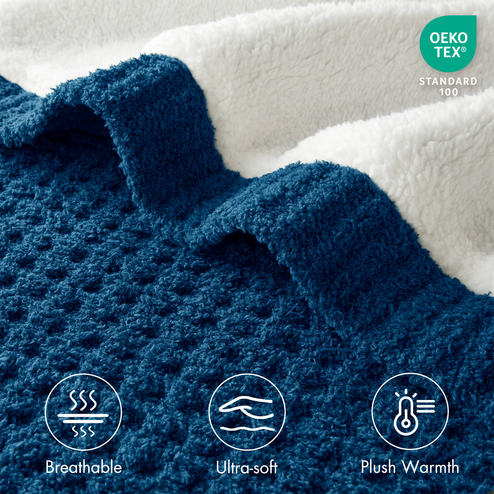 Rowan Waffle Knit Chenille Throw