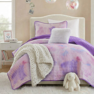 Cassiopeia Watercolor Tie Dye Printed Quilt Set with Throw Pillow from Intelligent Design in  Purple. Cassiopeia Watercolor Tie Dye Printed Quilt Set with Throw Pillow from Intelligent Design in  Purple. Cassiopeia Watercolor Tie Dye Printed Quilt Set with Throw Pillow from Intelligent Design in  Purple. Cassiopeia Watercolor Tie Dye Printed Quilt Set with Throw Pillow from Intelligent Design in  Purple. Cassiopeia Watercolor Tie Dye Printed Quilt Set with Throw Pillow from Intelligent Design in  Purple.