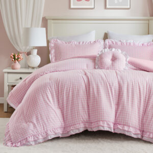 Rowena Comforter Set from Intelligent Design in  Pink. Rowena Comforter Set from Intelligent Design in  Pink. Rowena Comforter Set from Intelligent Design in  Pink. Rowena Comforter Set from Intelligent Design in  Pink. Rowena Comforter Set from Intelligent Design in  Pink.