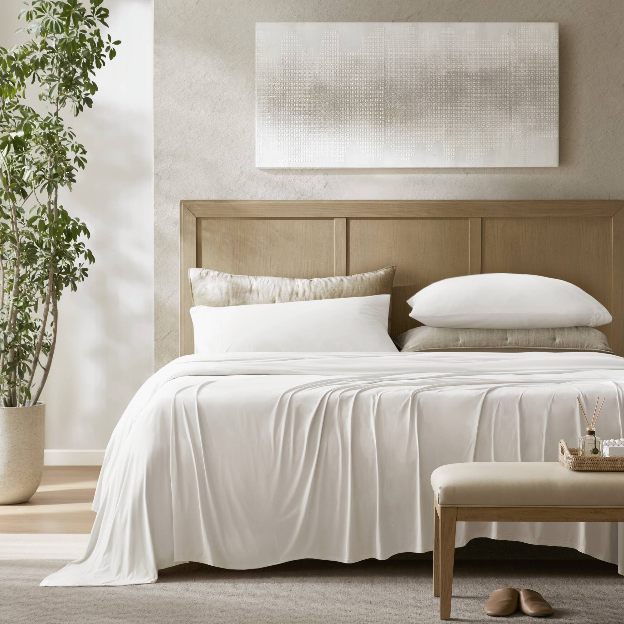 Cooling Stretch Jersey Sheet Set