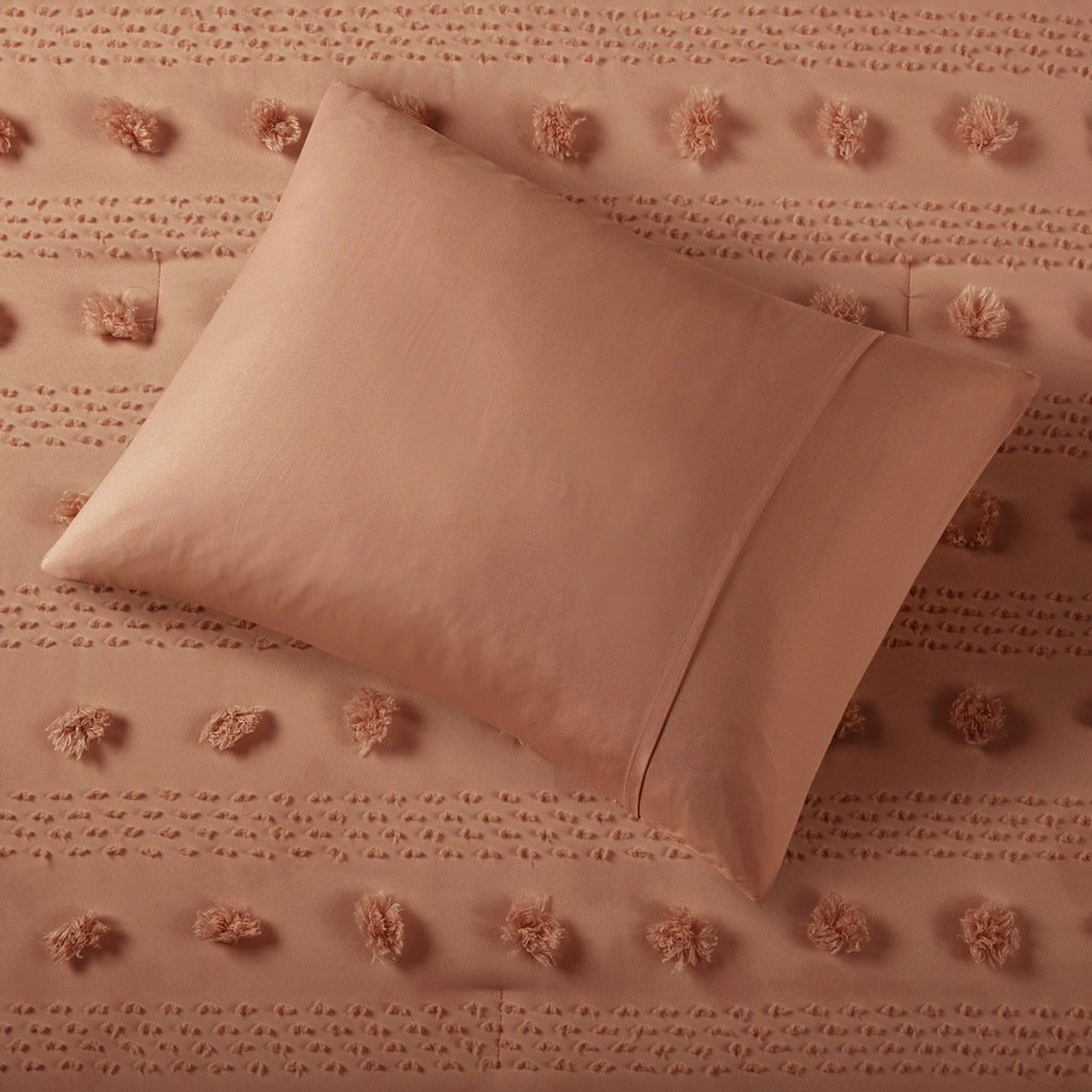 Lucy Clip Jacquard Comforter Set