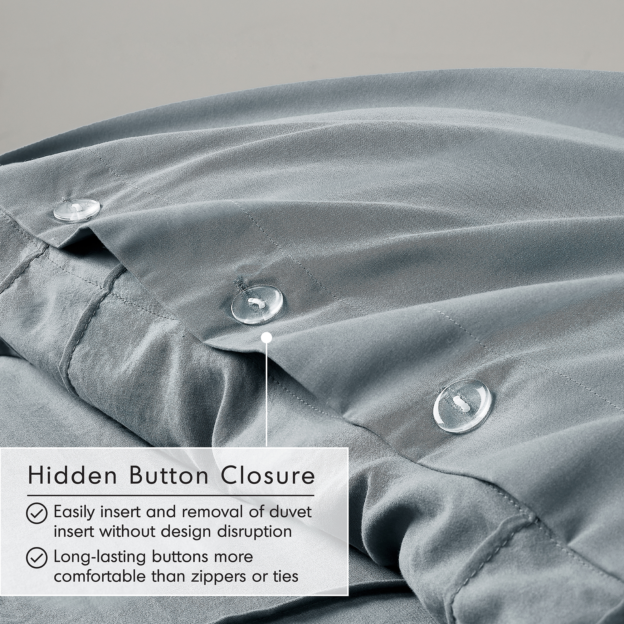 Walker Soft Washed Pleated Duvet Cover Set