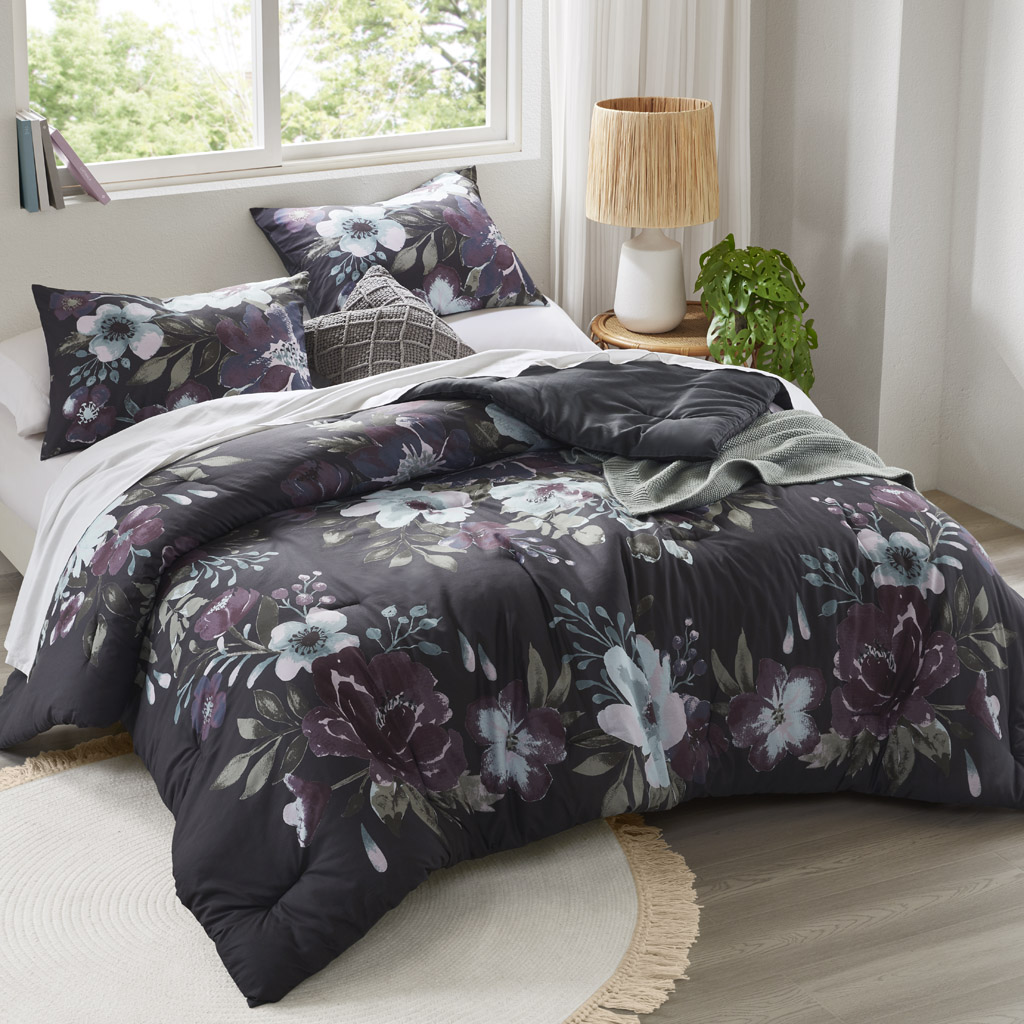 Jolene 3 Piece Cotton Printed Comforter Set