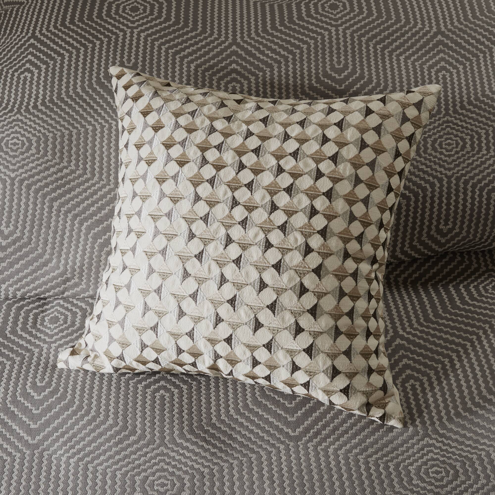 Shades of Serenity Jacquard Comforter Set