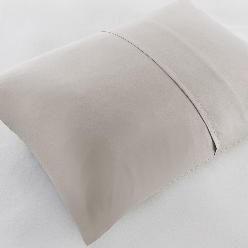 Mina Weave Textured Duvet Cover Set