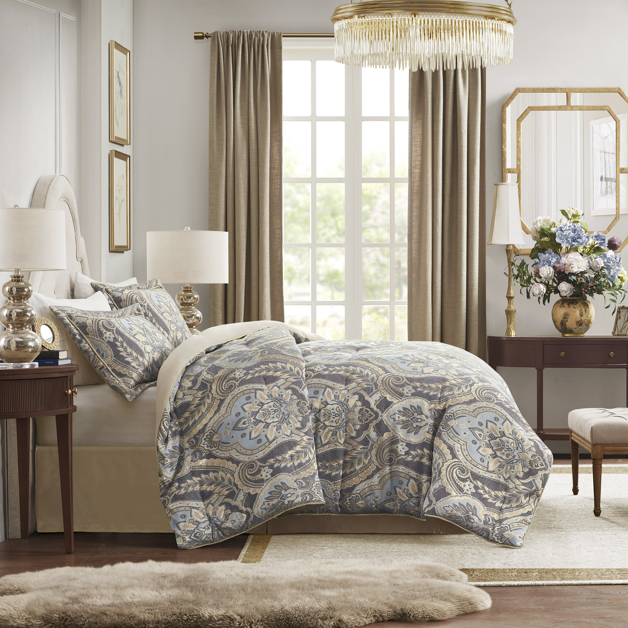Julius 4 Piece Comforter Set