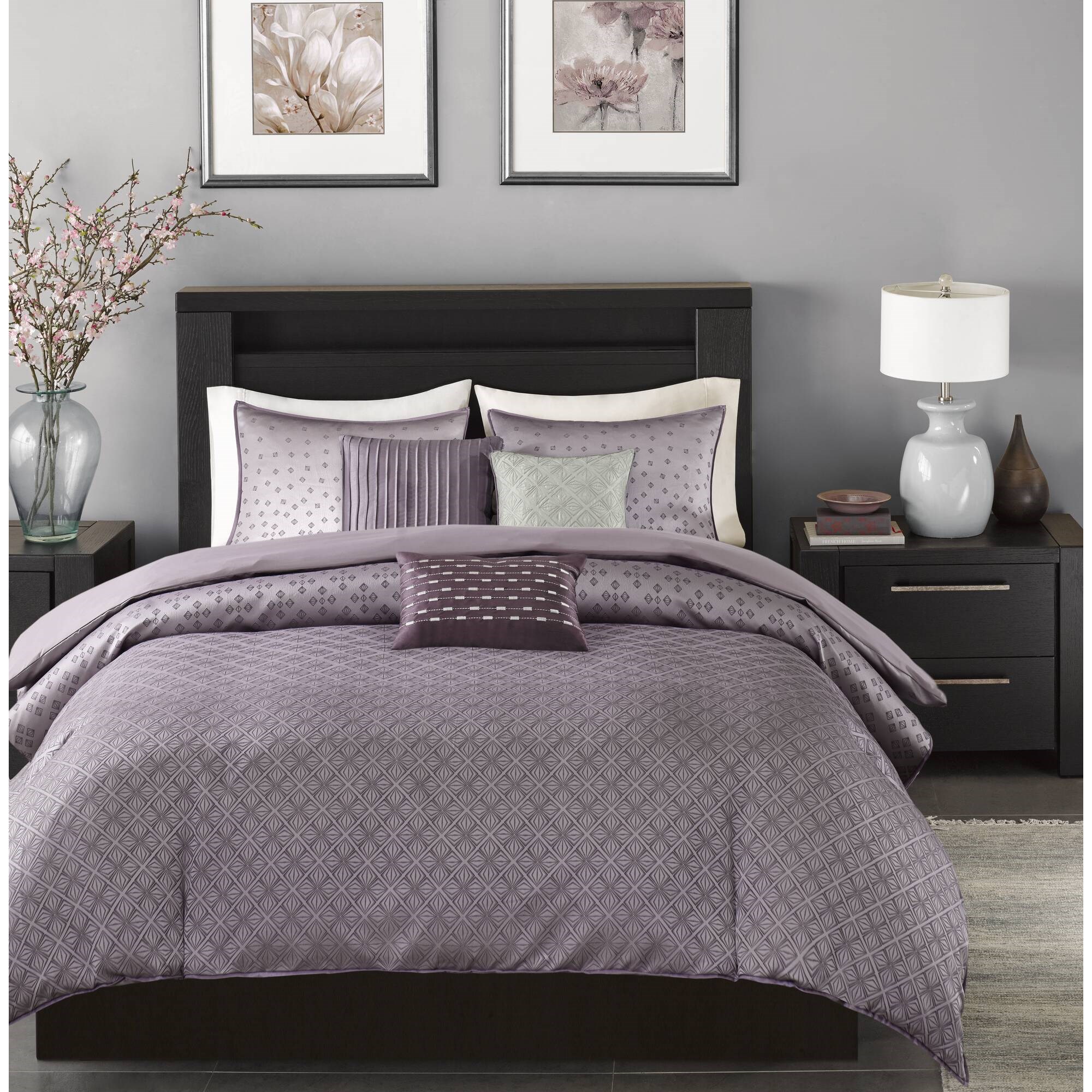 Biloxi 6 Piece Jaquard Duvet Cover Set