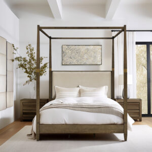 Baylor Canopy Bed Queen from Madison Park in Brown. Baylor Canopy Bed Queen from Madison Park in Brown. Baylor Canopy Bed Queen from Madison Park in Brown. Baylor Canopy Bed Queen from Madison Park in Brown. Baylor Canopy Bed Queen from Madison Park in Brown.