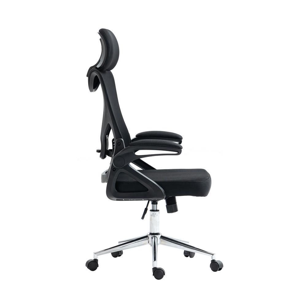 Office Chair with Lumbar Support & Adjustable Headrest