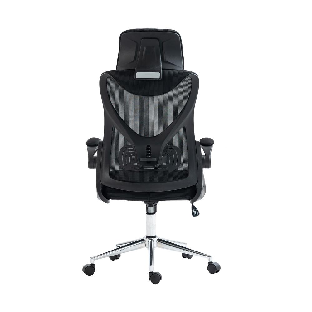 Office Chair with Lumbar Support & Adjustable Headrest