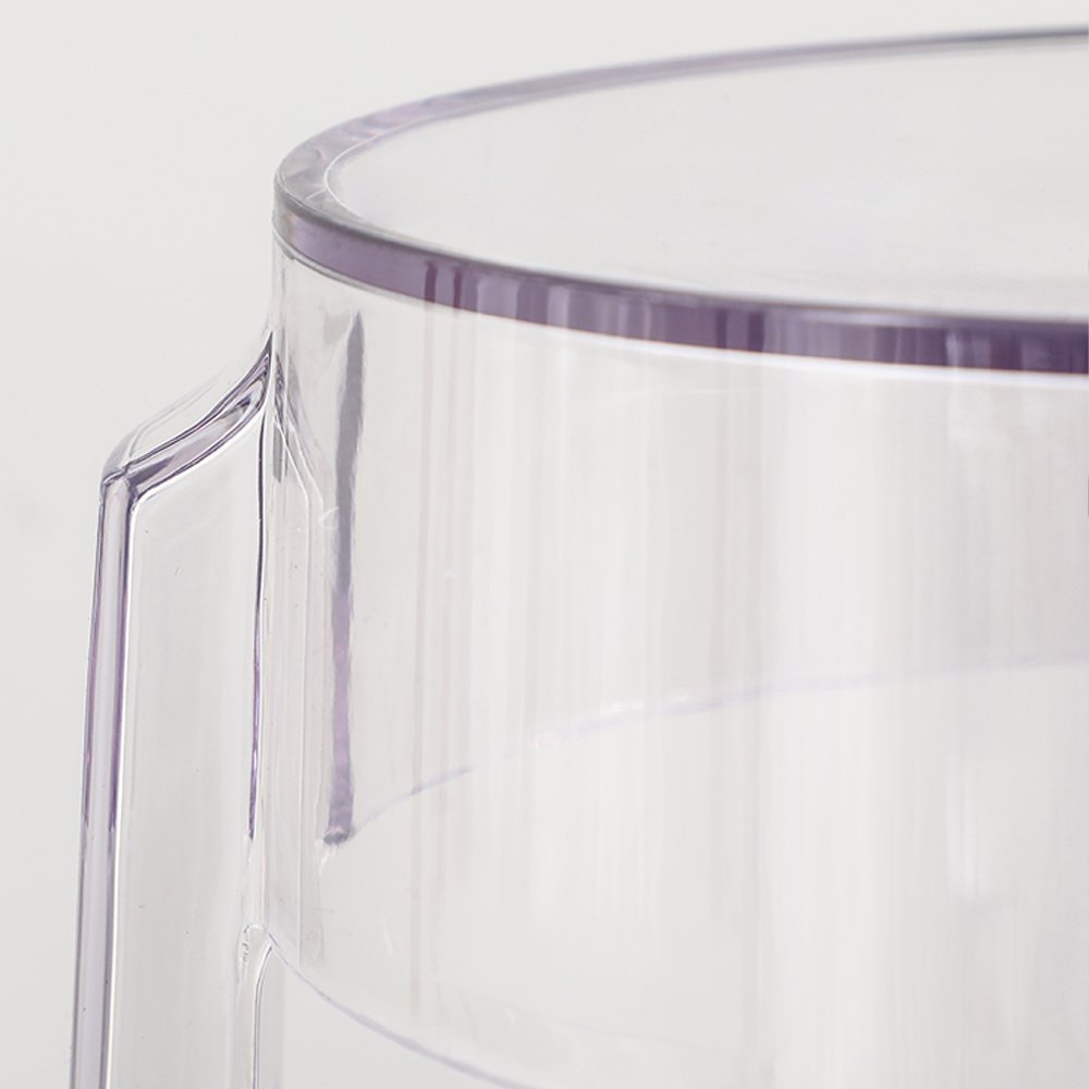 Modern Transparent Bar Height Stools