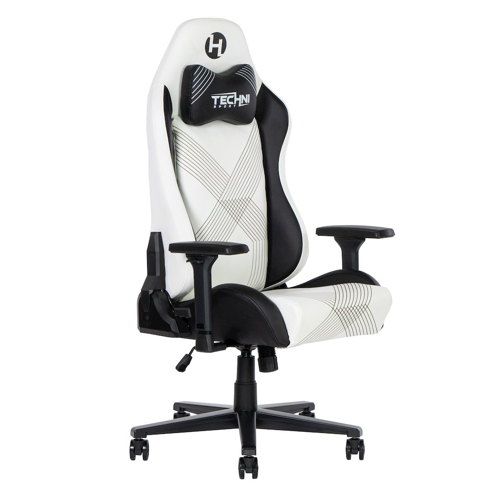 Techni Sport Comfort Edge White Gaming Chair
