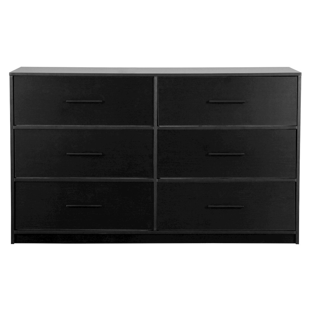 6-Drawer Dresser with Large Fabric Drawers