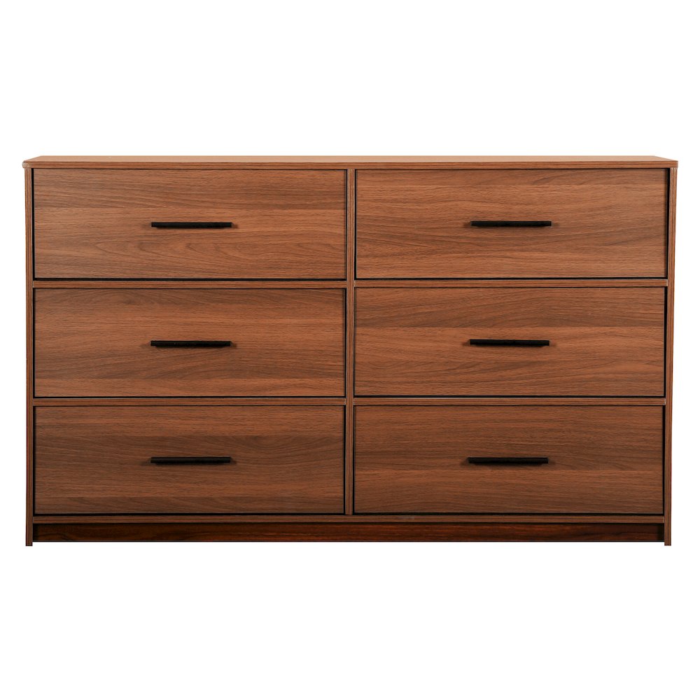6-Drawer Dresser with Large Fabric Drawers