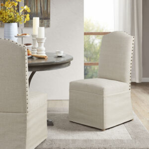 Foster Set of 2 High Back Dining Chairs with Skirts from Madison Park in Beige. Foster Set of 2 High Back Dining Chairs with Skirts from Madison Park in Beige. Foster Set of 2 High Back Dining Chairs with Skirts from Madison Park in Beige. Foster Set of 2 High Back Dining Chairs with Skirts from Madison Park in Beige. Foster Set of 2 High Back Dining Chairs with Skirts from Madison Park in Beige.