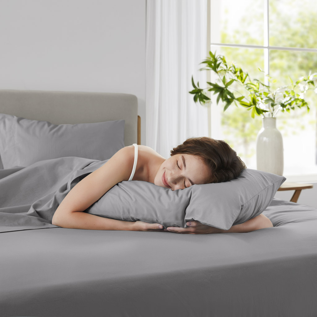 Cotton 144TC 100% Cotton Solid Sheet Set