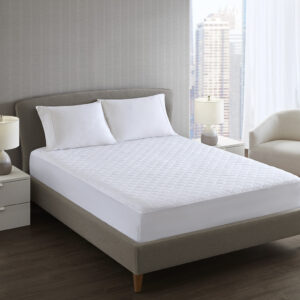 Essential Mattress Pad from Bed Guardian in  White. Essential Mattress Pad from Bed Guardian in  White. Essential Mattress Pad from Bed Guardian in  White. Essential Mattress Pad from Bed Guardian in  White. Essential Mattress Pad from Bed Guardian in  White.
