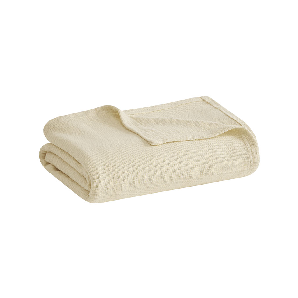 Freshspun Basketweave Cotton Blanket