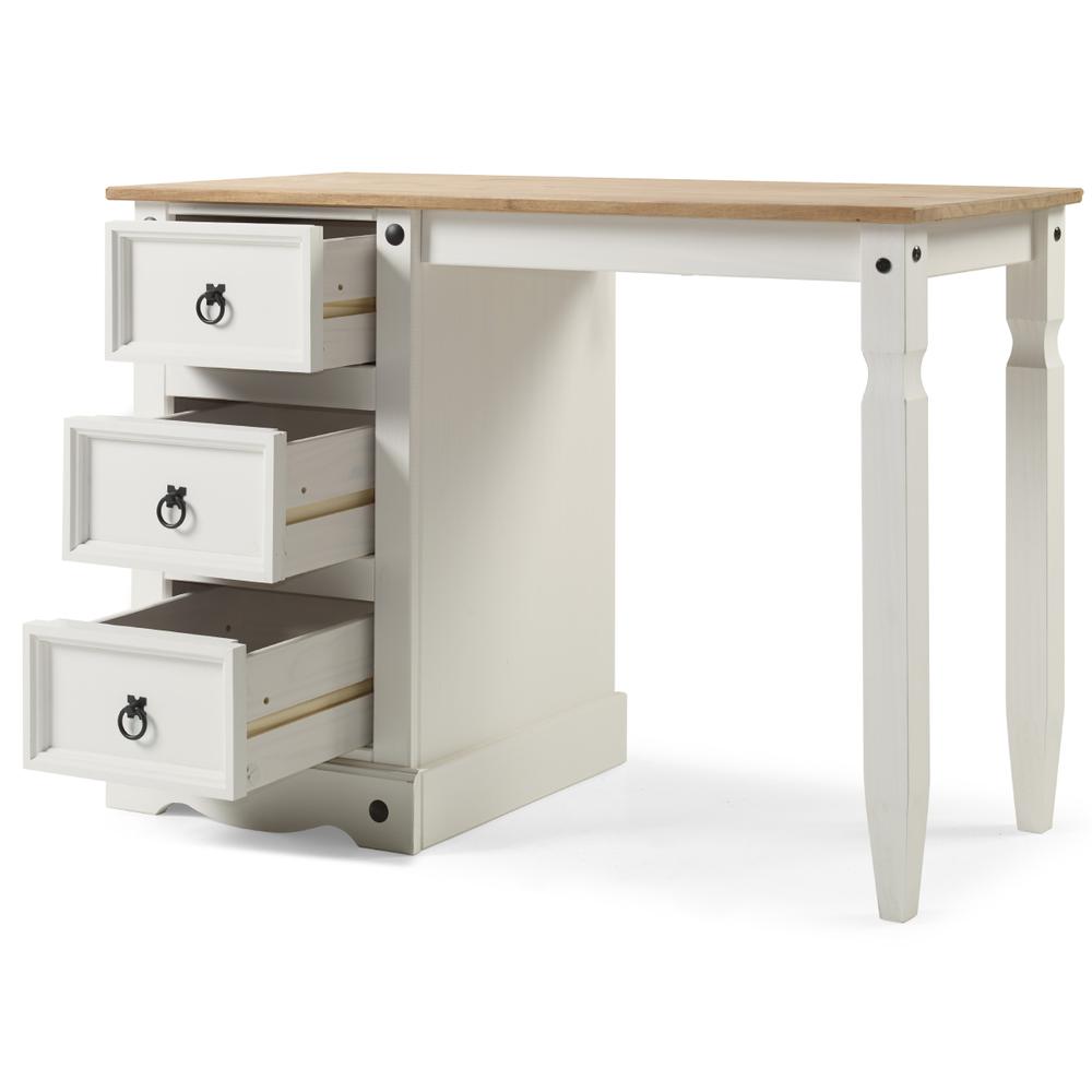 Model COW518 Cottage Series Wood Vanity/Desk in Corona Snow